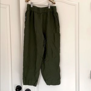Madewell Linen Pull on Pant